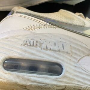 Nike Air Max White Sneakers Women’s Size 8.5. Good used condition